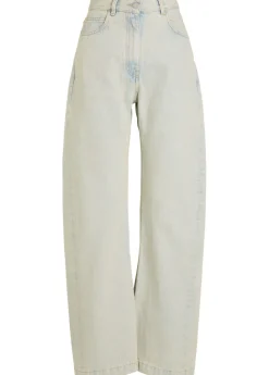Straight-leg jeans