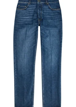 Straight-leg jeans