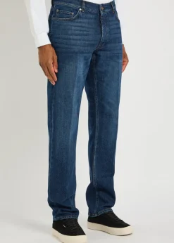 Straight-leg jeans
