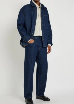 Straight-leg jeans