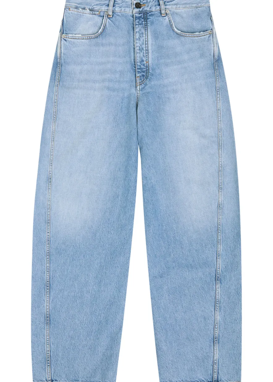 Straight-leg jeans
