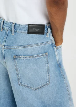 Straight-leg jeans