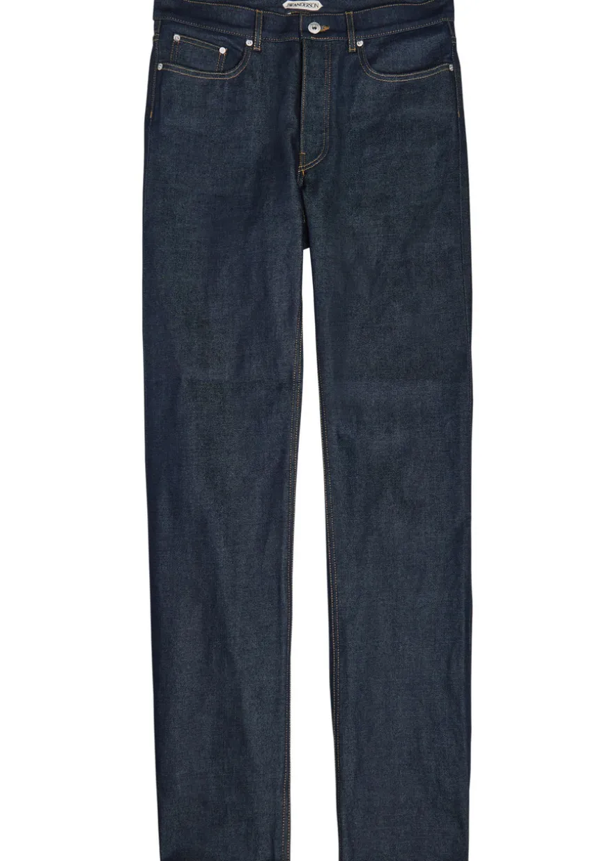 Straight-leg jeans