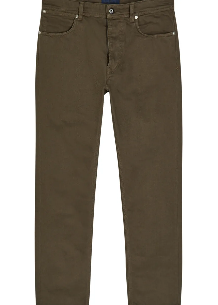 Straight-leg jeans