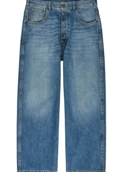 Straight-leg jeans