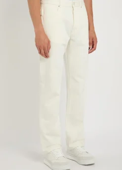 Straight-leg jeans