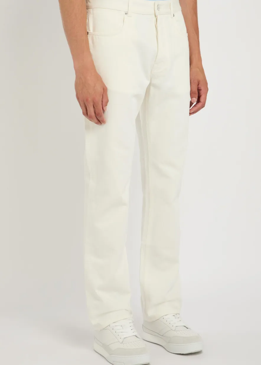 Straight-leg jeans