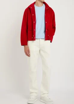 Straight-leg jeans
