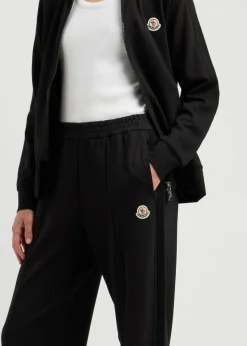 Straight-leg jersey sweatpants