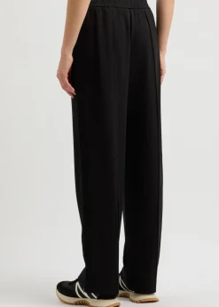 Straight-leg jersey sweatpants