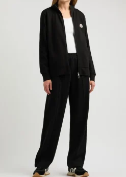 Straight-leg jersey sweatpants