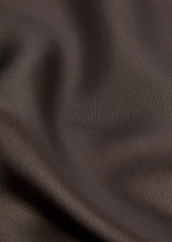 Straight-leg satin-twill trousers