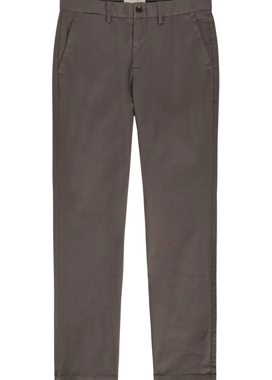 Straight-leg stretch-cotton chinos