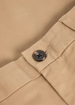 Straight-leg stretch-cotton chinos