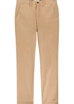 Straight-leg stretch-cotton chinos