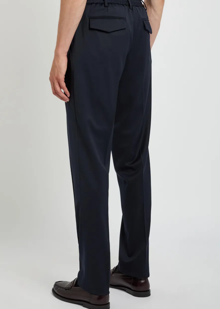 Straight-leg trousers