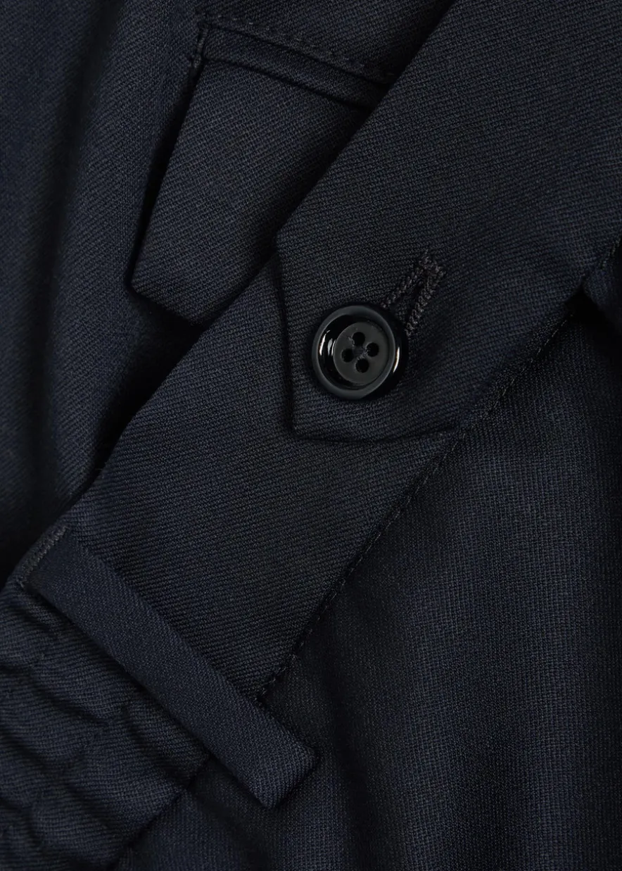 Straight-leg trousers