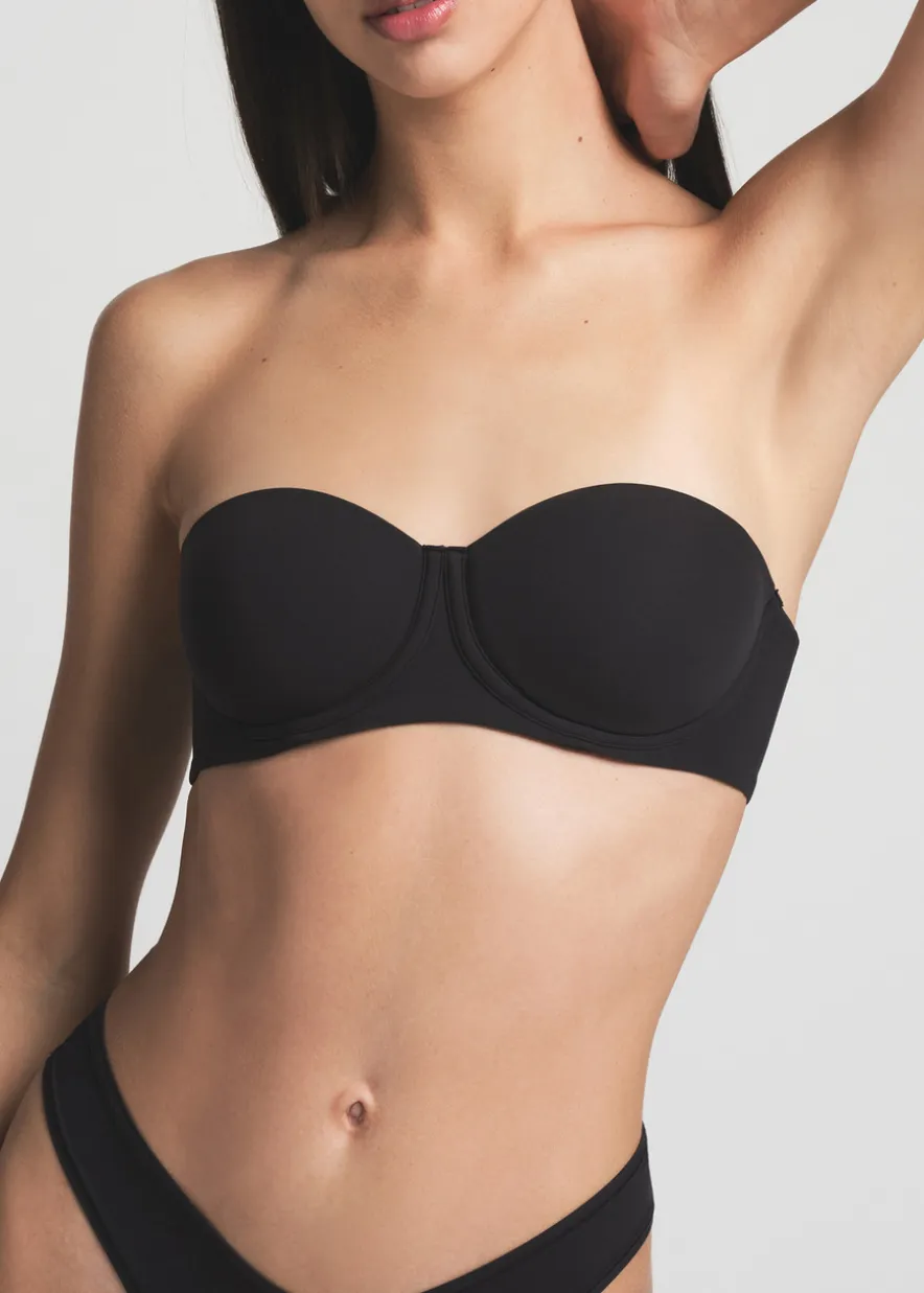 Strapless bra