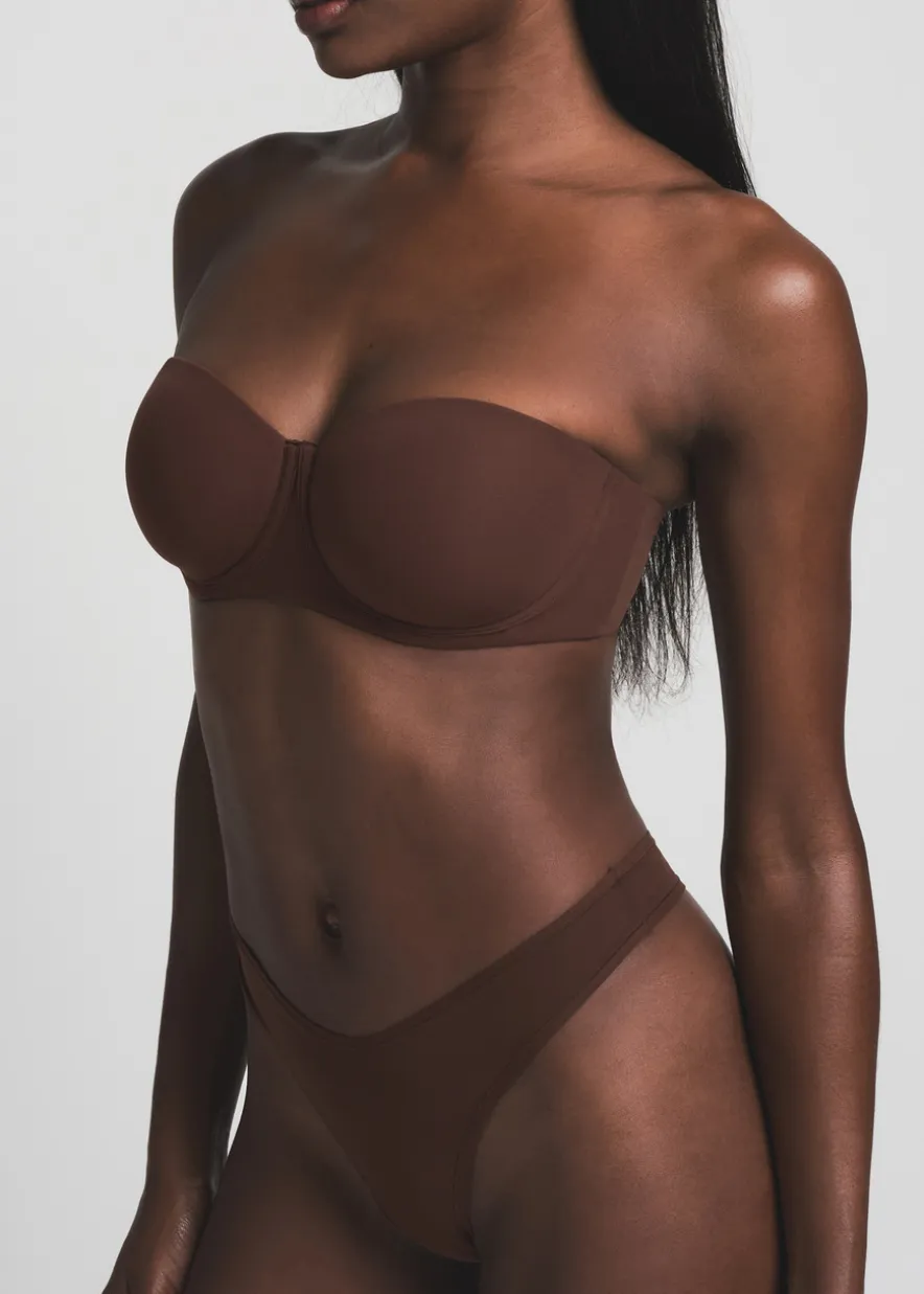 Strapless bra
