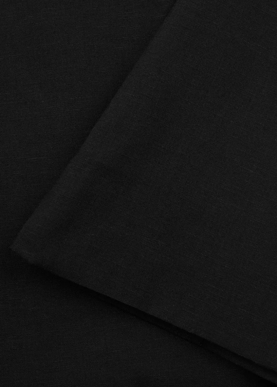 Strapless woven top