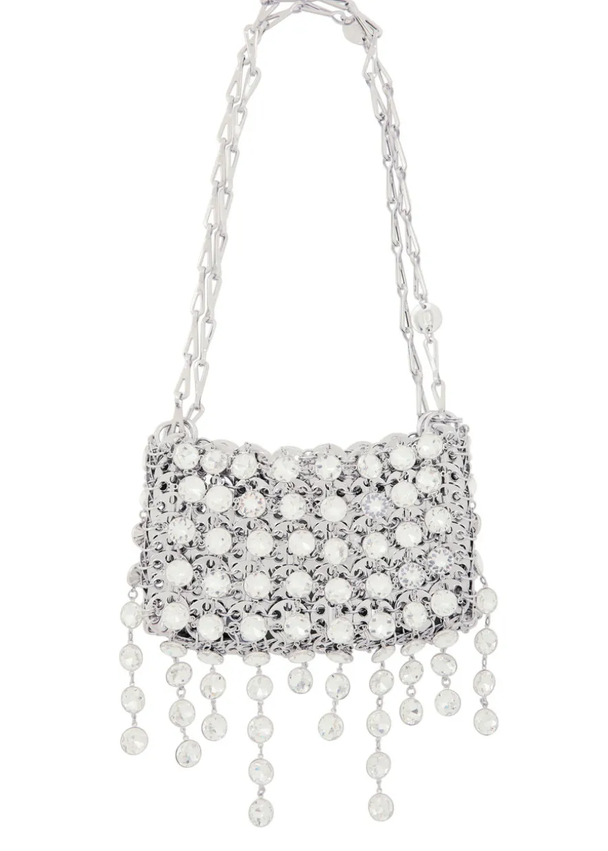 1969 Strass Nano metal disc shoulder bag
