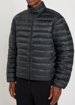 Stratus high-neck padded shell jacket