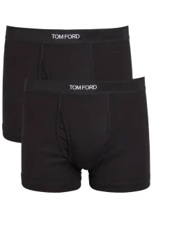 Stretch-cotton boxer briefs - set of two