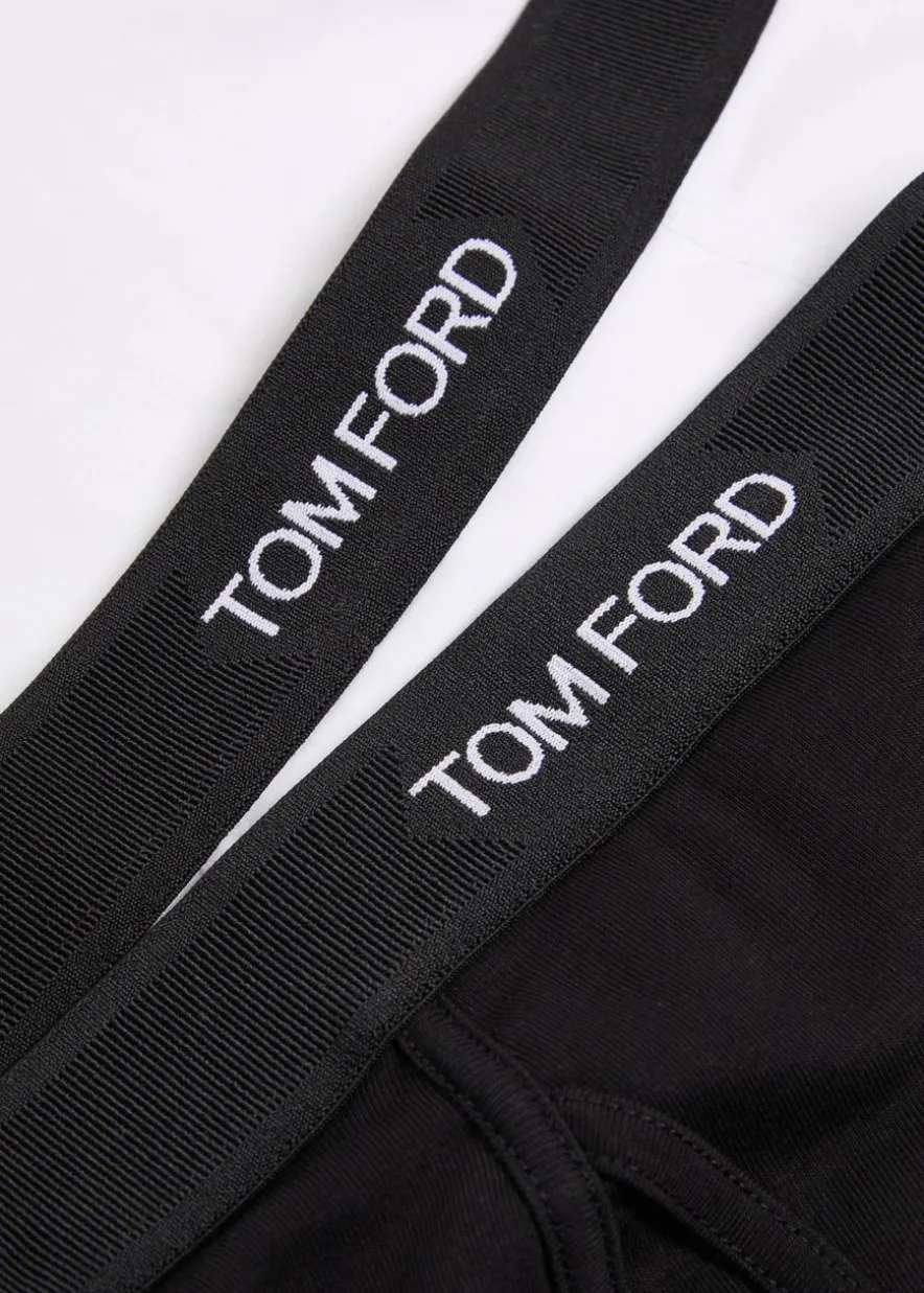 Stretch-cotton boxer briefs - set of two