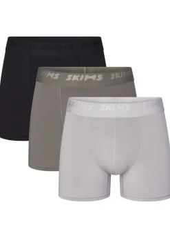 Stretch-cotton boxer briefs - set of three
