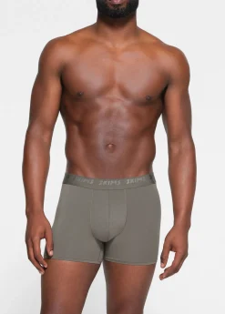 Stretch-cotton boxer briefs - set of three