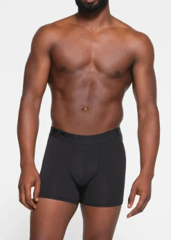 Stretch-cotton boxer briefs - set of three