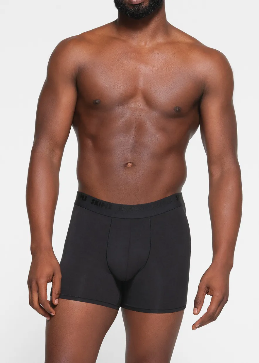 Stretch-cotton boxer briefs - set of three