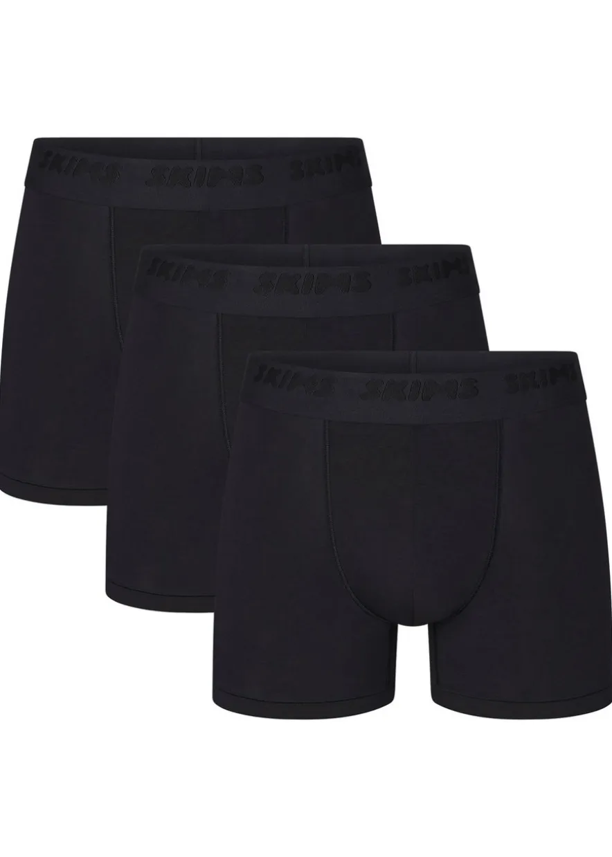 Stretch-cotton boxer briefs - set of three