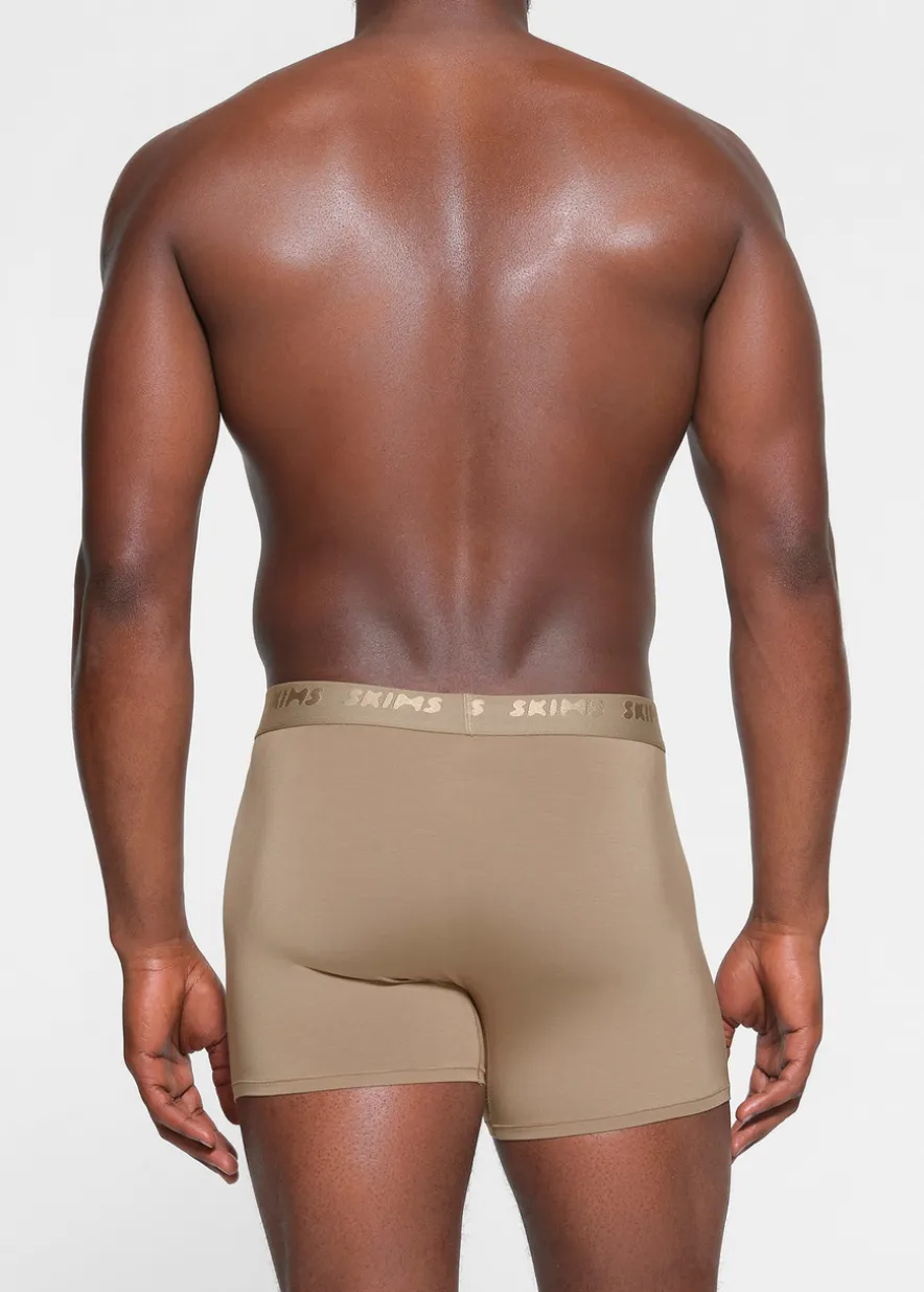 Stretch-cotton boxer briefs - set of three