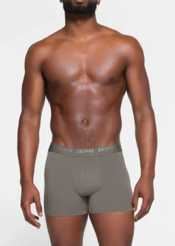Stretch-cotton boxer briefs - set of three
