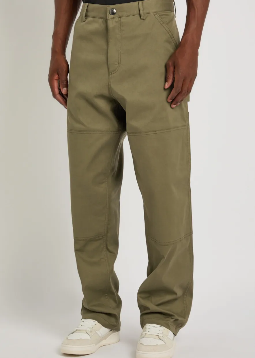 Stretch-cotton cargo trousers