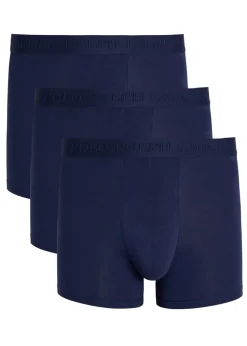 Stretch-cotton trunks - set of three