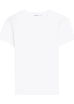 Stretch-cotton T-shirt