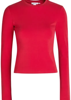 Stretch-cotton T-shirt