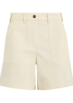 Stretch-cotton twill shorts