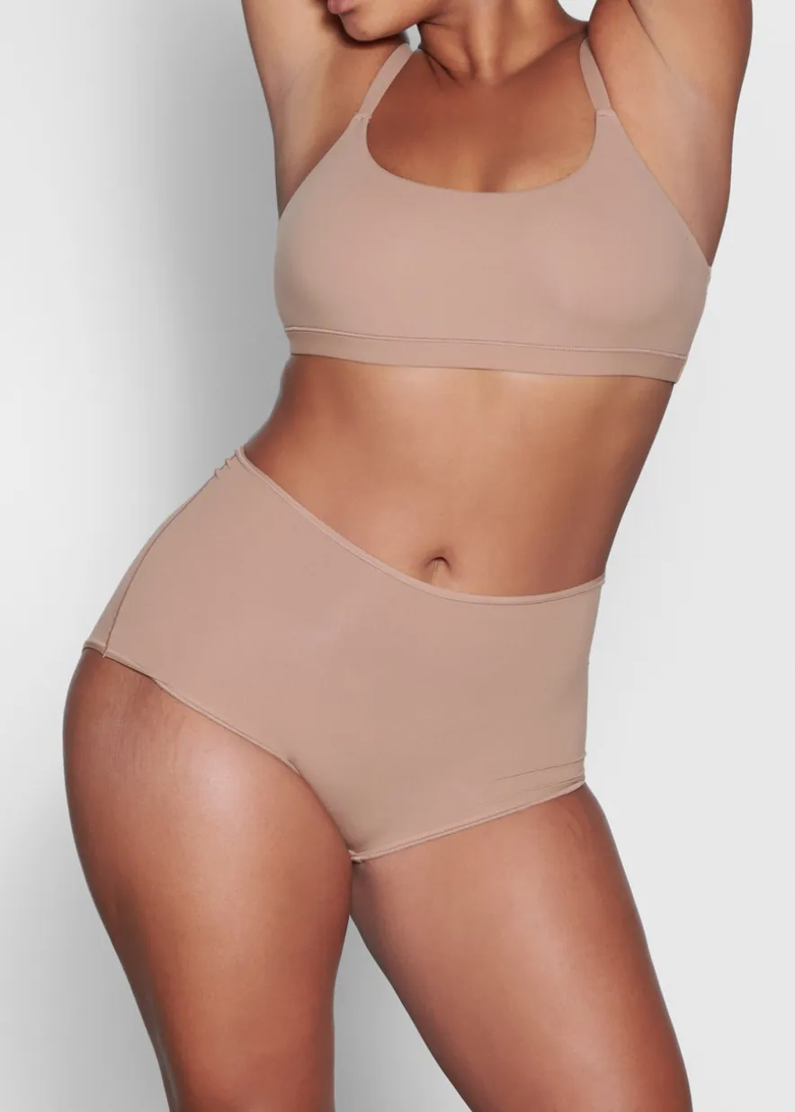 Stretch-jersey boy shorts