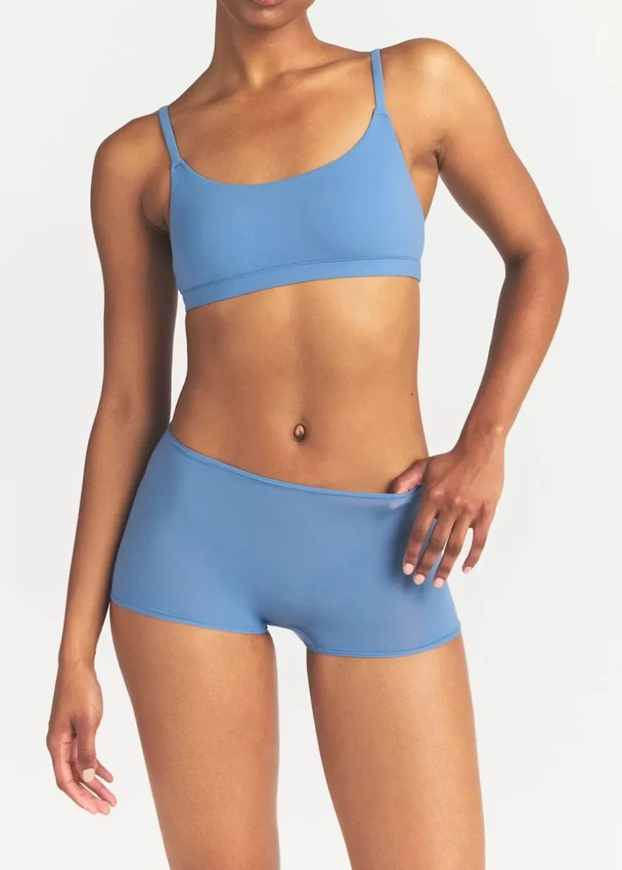 Stretch-jersey boy shorts