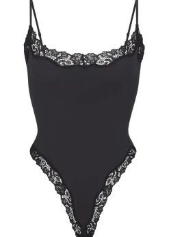 Stretch-jersey cami bodysuit