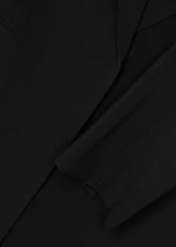 Stretch-jersey coat