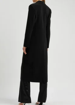 Stretch-jersey coat