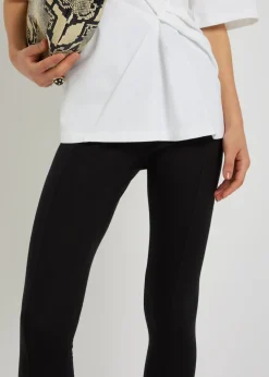 Stretch-jersey leggings