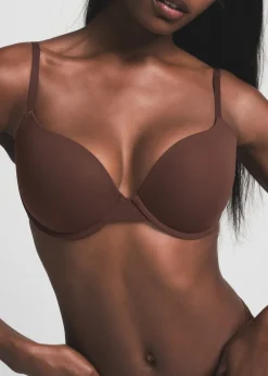 Stretch-jersey push-up bra
