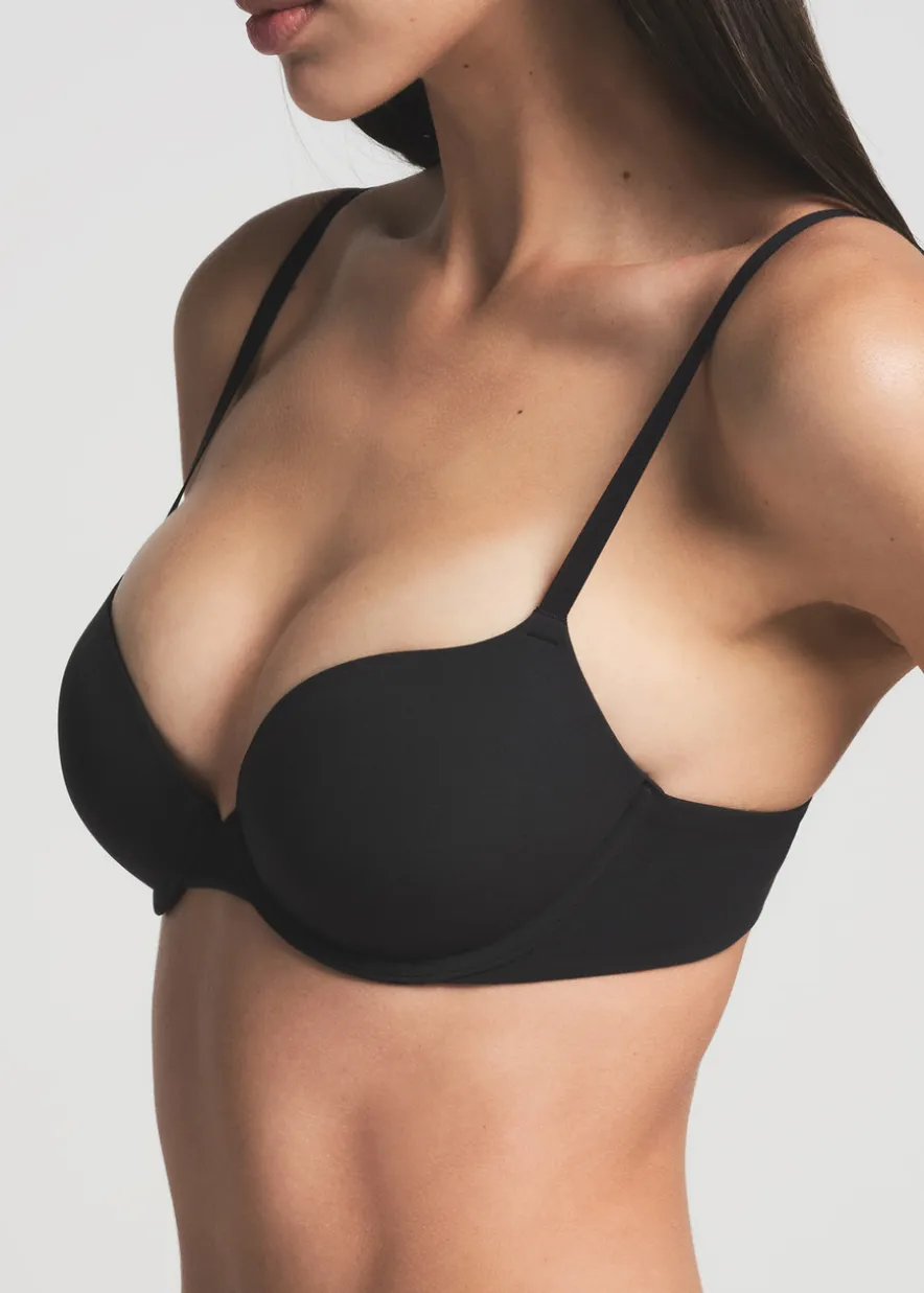 Stretch-jersey push-up bra