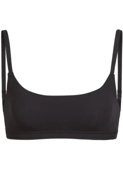 Stretch-jersey scoop bralette