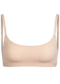 Stretch-jersey scoop bralette